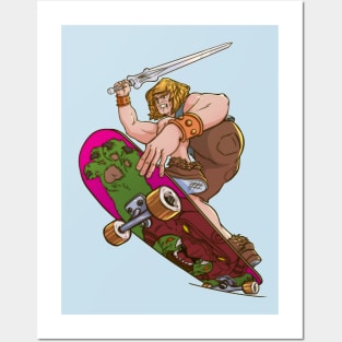 He-Skater Posters and Art